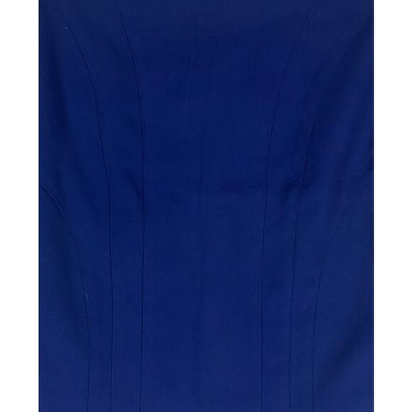 Banana Republic Factory Petite 12P Pencil Skirt Blue Back Zipper - Picture 2 of 9